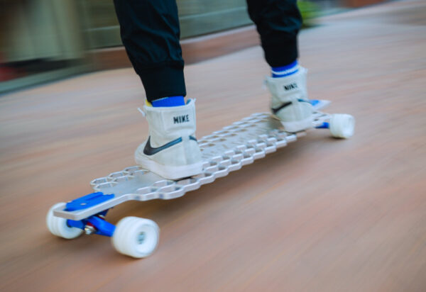 custom longboard aluminum skateboards