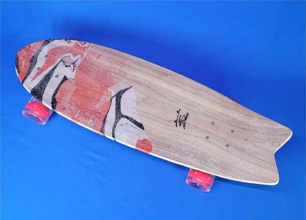 Red Wave Longboard by Special Boards