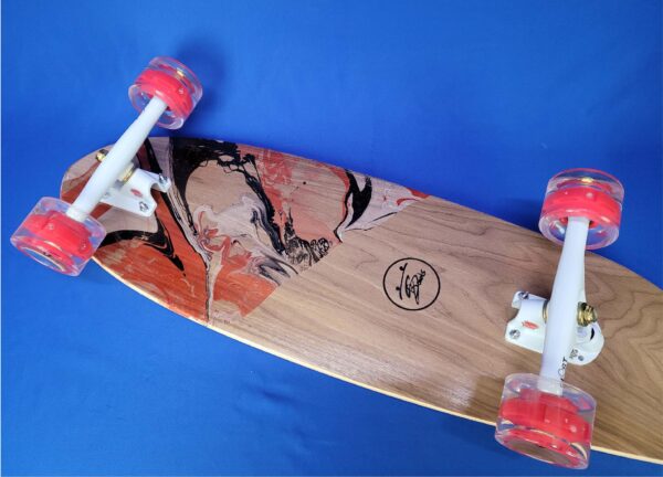 Red Wave Longboard by Special Boards - Image 3
