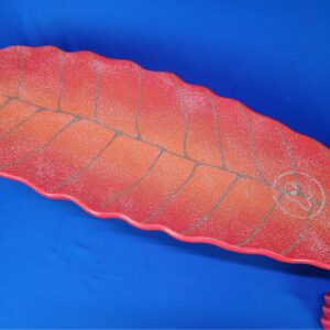 Custom Red Leaf skateboard longboard cruiser 2024