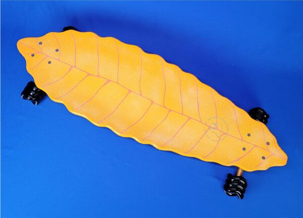 Ghost Boards Leaf Cruiser Fall Yellow Custom skate