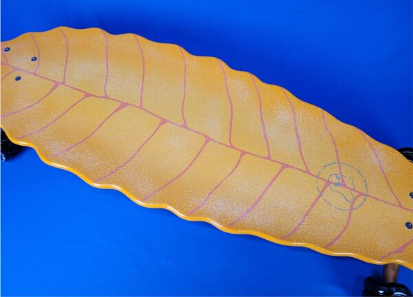 Ghost Boards Leaf Cruiser Fall Yellow Custom skate - Image 2