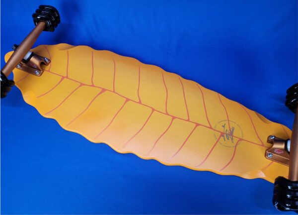 Ghost Boards Leaf Cruiser Fall Yellow Custom skate - Image 3