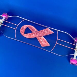 B4BC Resin Awareness Ribbon Longboard