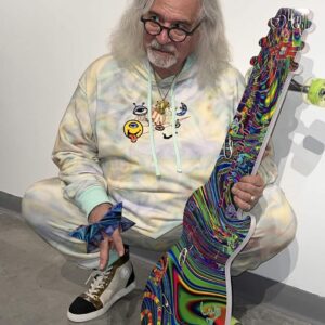 Electric Guitar Longboard Gartel Limited Ghost