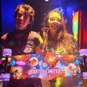 Gartel Limited x Ghost Boards – UFO Longboard