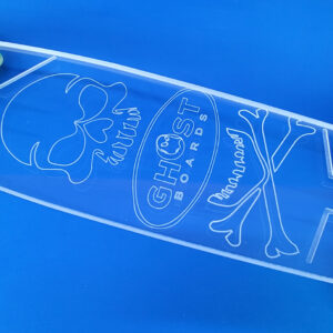 NEW – Ghost Logo Skull Longboard