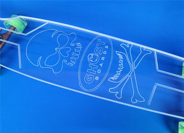 NEW - Ghost Logo Skull Longboard - Image 2