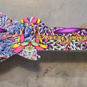 Gartel Electric Guitar Longboard Limited x Ghost