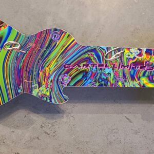 Electric Guitar Longboard Gartel Limited Ghost