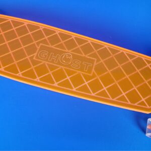 Custom longboard skateboard 40″ Wheel Cut Waffle