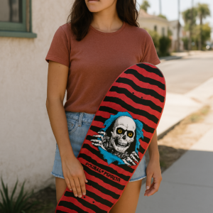 Powell Peralta GeeGah Ripper 11 Red Stain Skateboard Deck – 9.75″