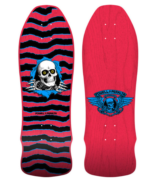 Powell Peralta GeeGah Ripper 11 Red Stain Skateboard Deck – 9.75″