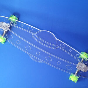 Custom Longboard Skateboard UFO