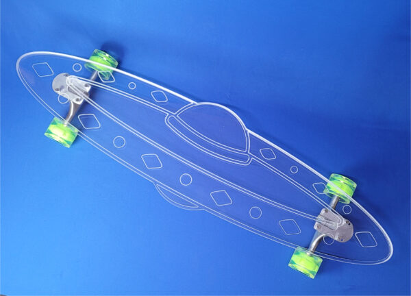 Custom Longboard Skateboard UFO