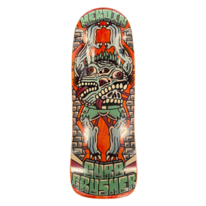 Heroin Curb Crusher X Crawe Skateboard Deck