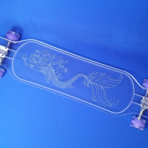 Longboard Clear Mermaid