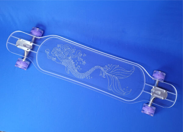 Longboard Clear Mermaid