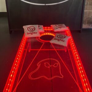 Clear Acrylic LED Cornhole Boards