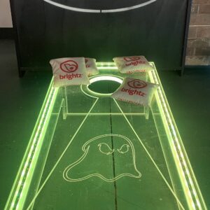 Clear Acrylic LED Cornhole Boards