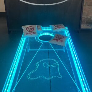Clear Acrylic LED Cornhole Boards