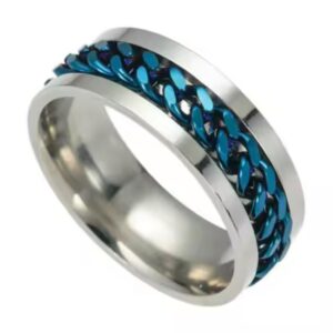 Fidget Ring – Chain Spinner
