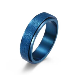 Fidget Ring – Sparkly Spinner (6mm/8mm)