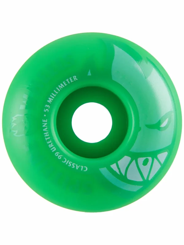 Spitfire Bighead Neon Green 53mm 99a Skateboard Wheels