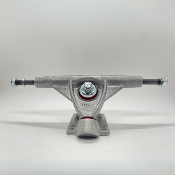 Castle 6" Silver Skateboard Trucks