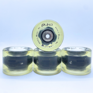 Puka Multi-Color LED Wheels 61mm x 45mm 78A