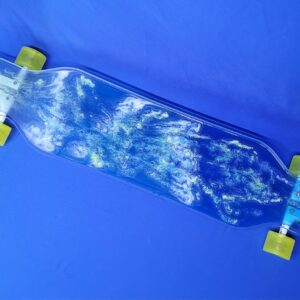 Resin Art Epoxy Painting CLOUD Longboard
