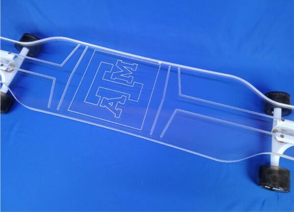 40" Platypus Texas A&M Longboard, Closeout - Image 2