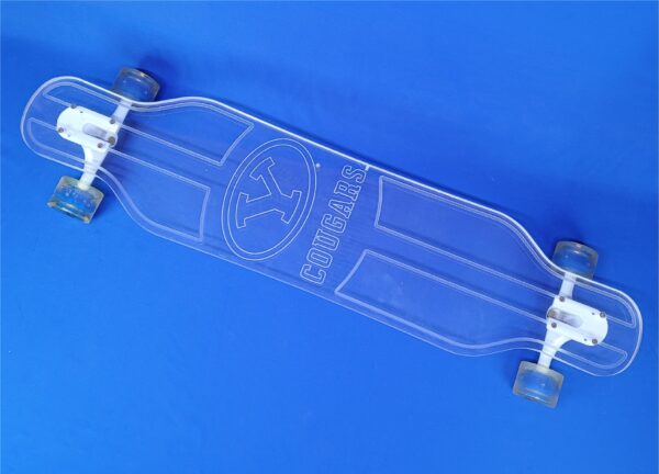 Custom Longboard BYU Cougars