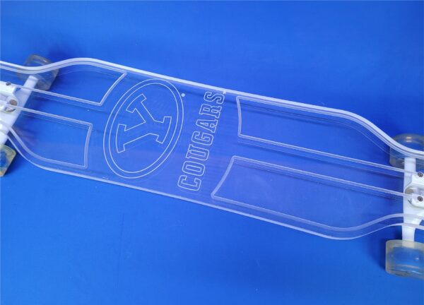Custom Longboard BYU Cougars - Image 2