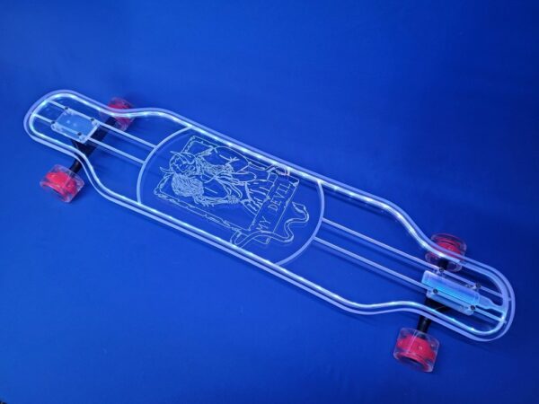 LED Longboard My Devil