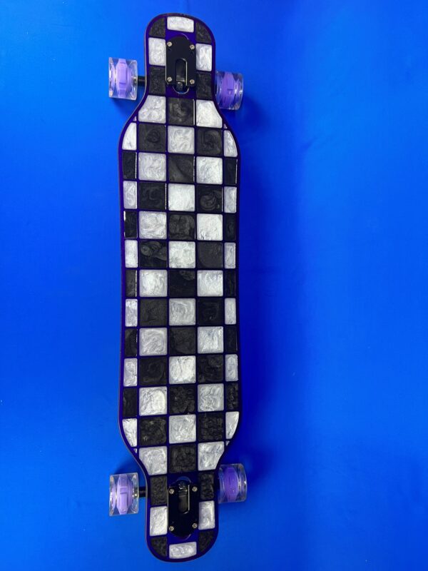 Vans Checkered Custom Longboard Dancing