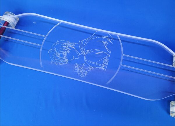 Custom Longboard Lawliet Death Note - Image 2