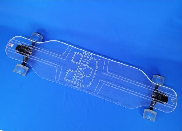 Utah State Aggies Custom Acrylic Longboard, Closeout