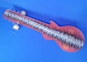 40" Guitar with Electric Resin Longboard, Closeout