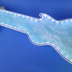 Custom Longboard Guitar Resin
