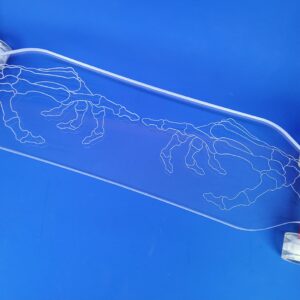 Longboard Customized Skeleton Hands * Closeout