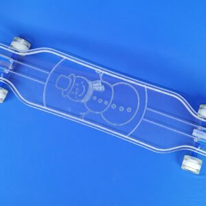Electric LED Custom Longboard SNOWMAN Closeout