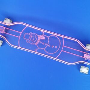 Electric LED Custom Longboard SNOWMAN Closeout