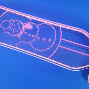 Electric LED Custom Longboard SNOWMAN Closeout